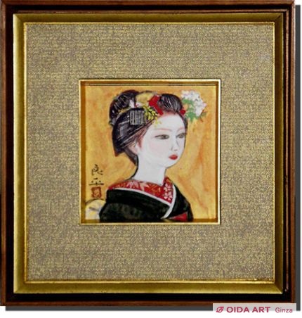 三輪良平 舞妓 | 絵画など美術品の販売と買取 | 東京・銀座 おいだ美術