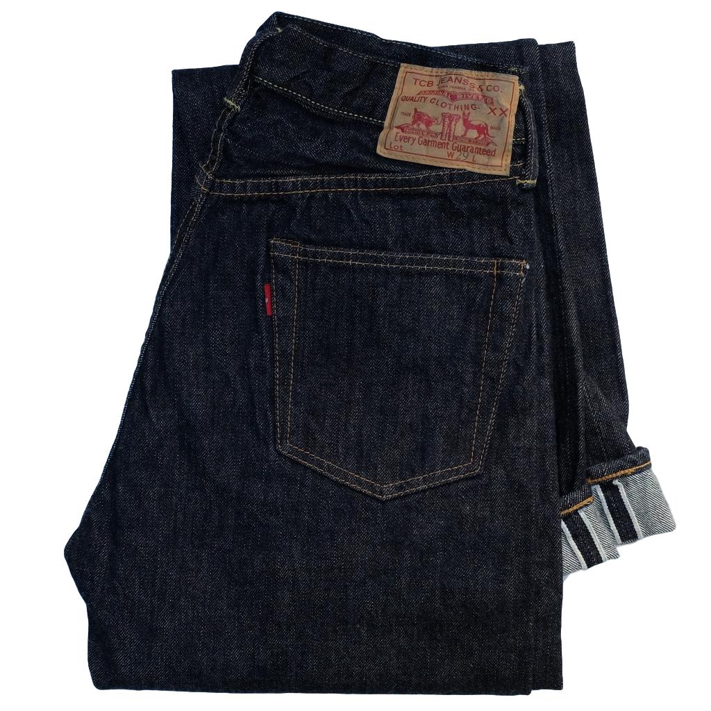 TCB 50's Regular Straight Selvedge Jeans - Okayama Denim
