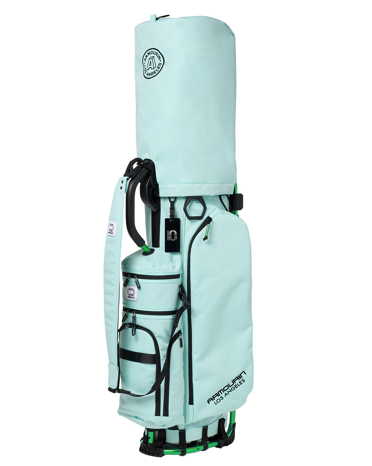 ARMOURIN アーマーイン] ゴルフ キャディバッグ グリーンフレーム