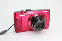 Olympus SH-21 Red Digital Camera 16MP (#2534) - OldCamsByJens