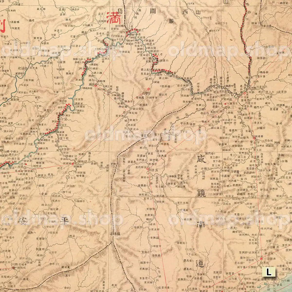 朝鮮交通全図 明治43年(1910) – 古地図 – 古地図素材データの