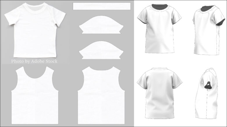 Tシャツの型紙(パターン)作成のご依頼ならお任せください - orv mode