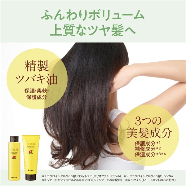 美髪を作るデイリーケア エクセレントシリーズ 特典付きセット