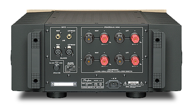 ACCUPHASEのA級パワーアンプのA-47のご紹介です。