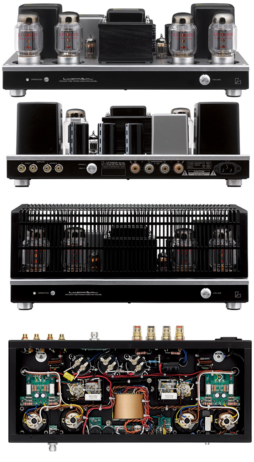 LUXMAN/真空管パワーアンプ/MQ-88u 高級オーディオ,ピュアオーディオ