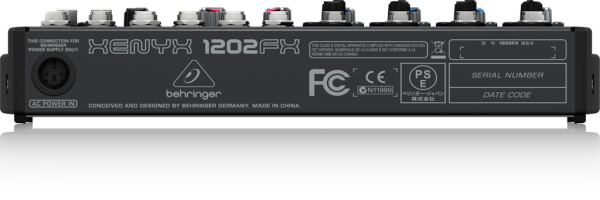 BEHRINGER(ベリンガー)/PAミキサー/1202FX XENYX(エフェクター内蔵