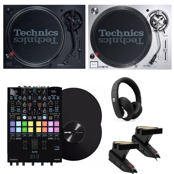 SL-1200MK7 プロフェッショナル Serato DVS対応ミキサーReloop ELITEセット