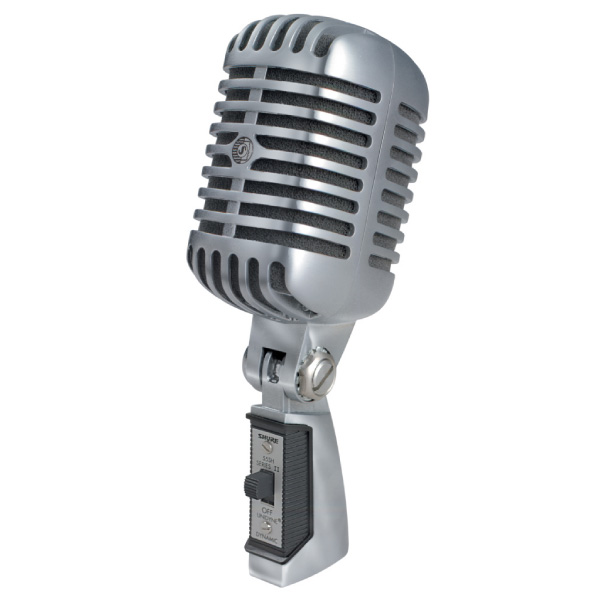 SHUREのダイナミックマイク、55SH SERIES兇里款匆陲任后