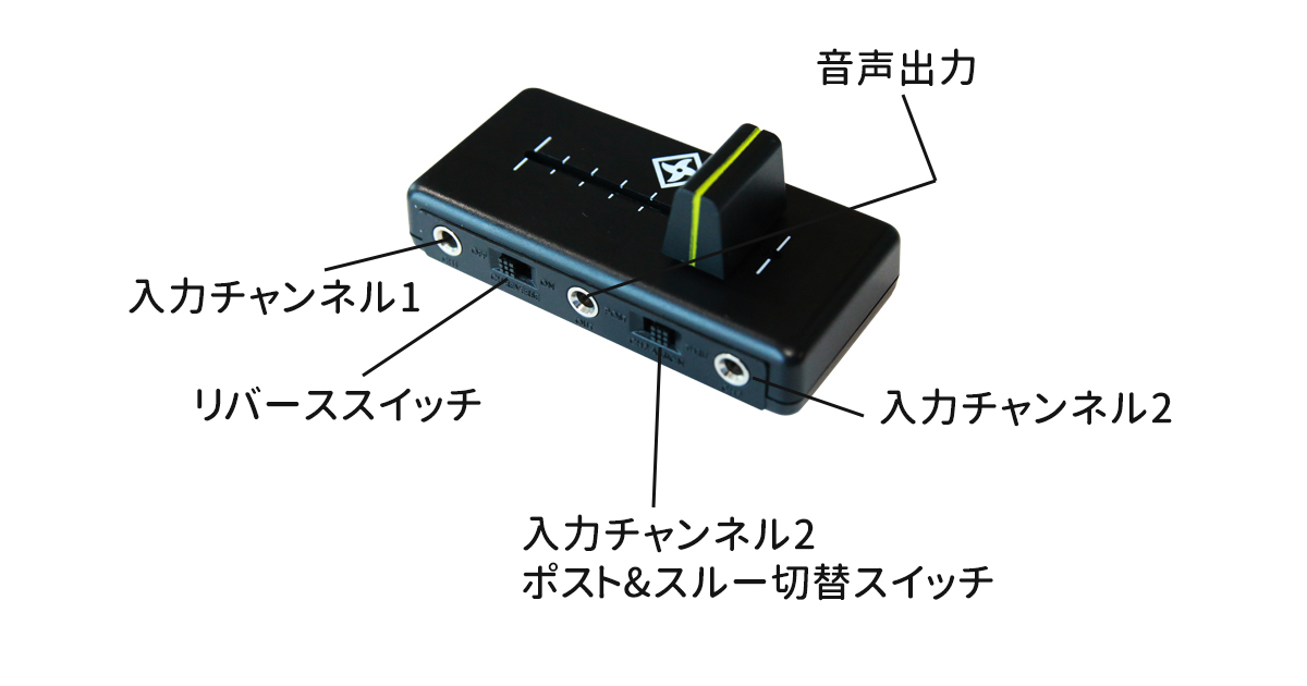 ポータブルフェーダーKUTTERがお買い得！何と税込4,980円