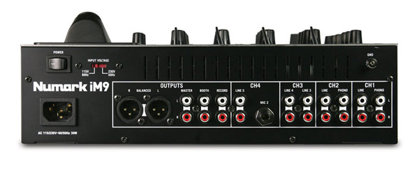 Numark/DJミキサー/iM9 -DJ機材アナログレコード専門店OTAIRECORD