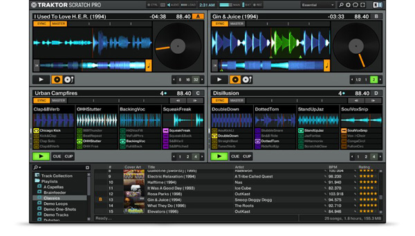 Native Instruments/Traktor Scratch A10の紹介です。