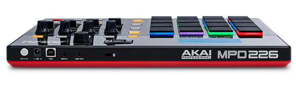 AKAI professionalのMIDIコントローラー MPD226のご紹介。