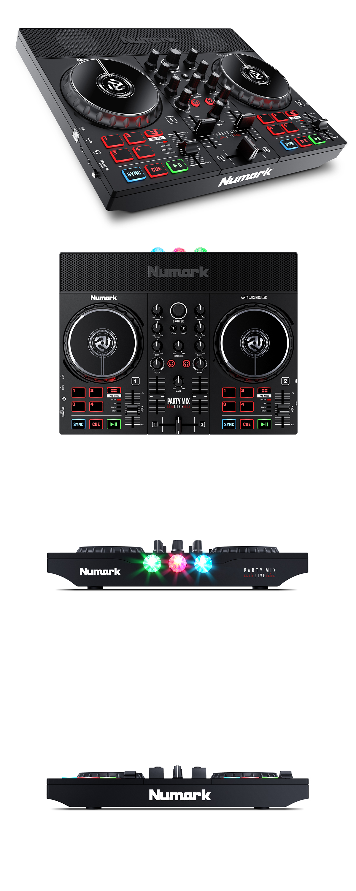 PARTY MIX LIVE】なんとスピーカー内蔵！Serato対応PARTY MIX LIVEをご