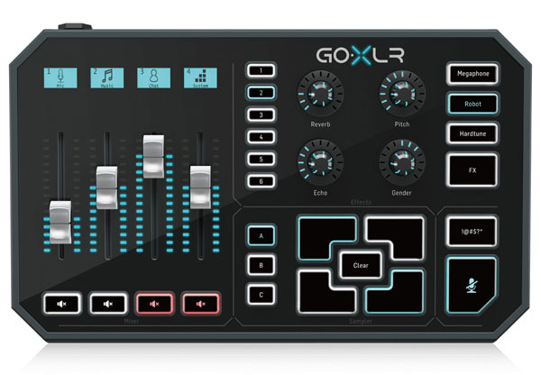 TC HELICON GO XLR│配信用ミキサーの決定版！