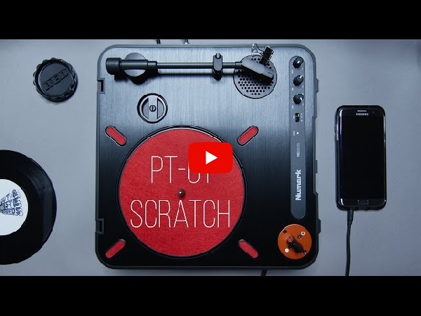 フェーダー、針カスタム済み展示品】Numark/ポータブルターンテーブル