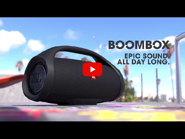 JBL/ポータブルスピーカー/Boombox【外部機器充電可/20000mAh/連続再生