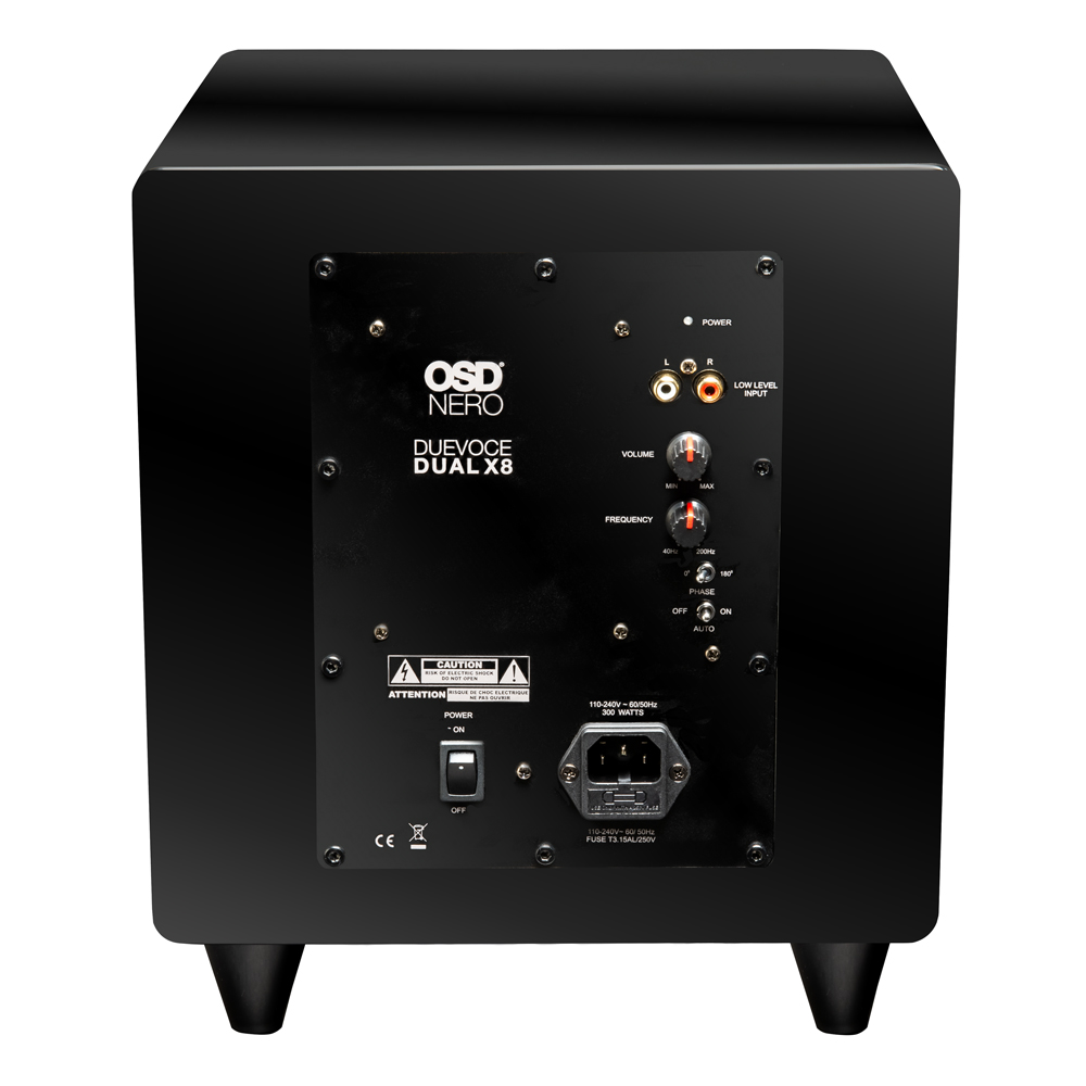 Nero DueVoce Dual X8 300W Powered Subwoofer | Outdoor Speaker Depot