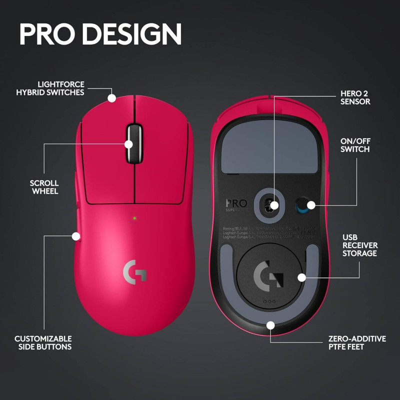 Ourfriday | Logitech G PRO X Superlight 2 Lightspeed Wireless
