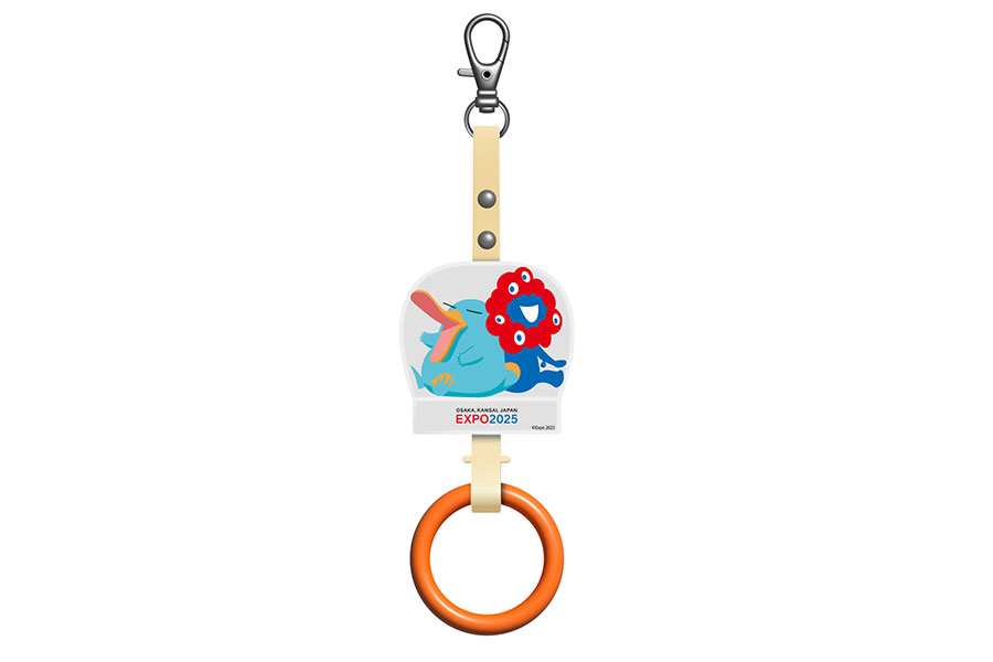 ミャクミャク×JR西日本イコちゃんの「つり革グッズ」誕生 | Lmaga.jp