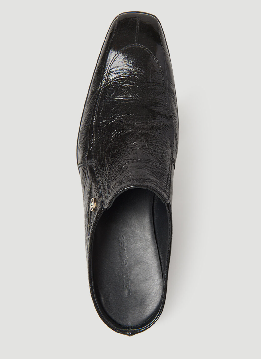 Martine Rose Men's' Snout Mule Loafers in Black | LN-CC®