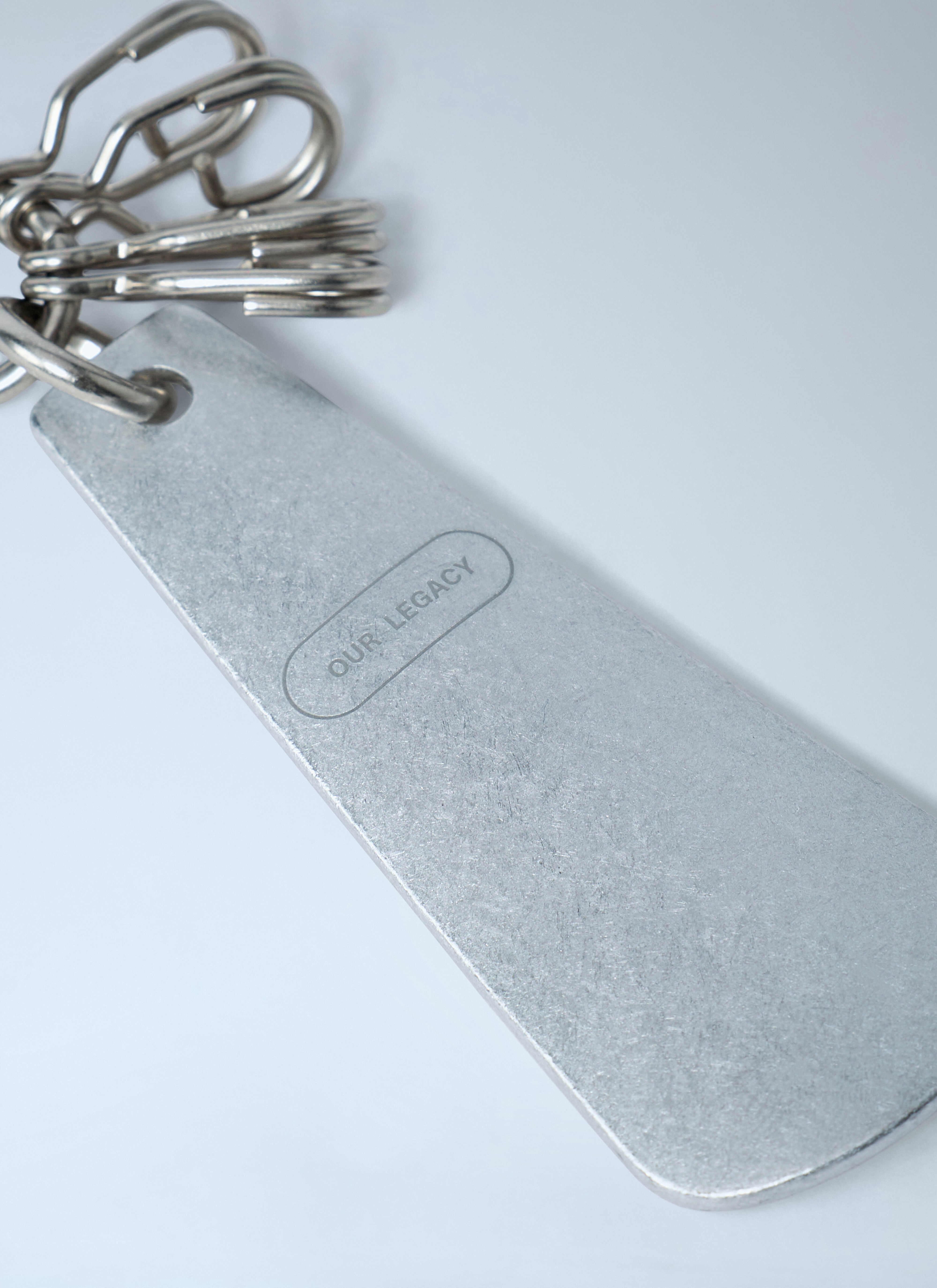 Our Legacy Men's' Shoehorn Keyring in Silver | LN-CC®