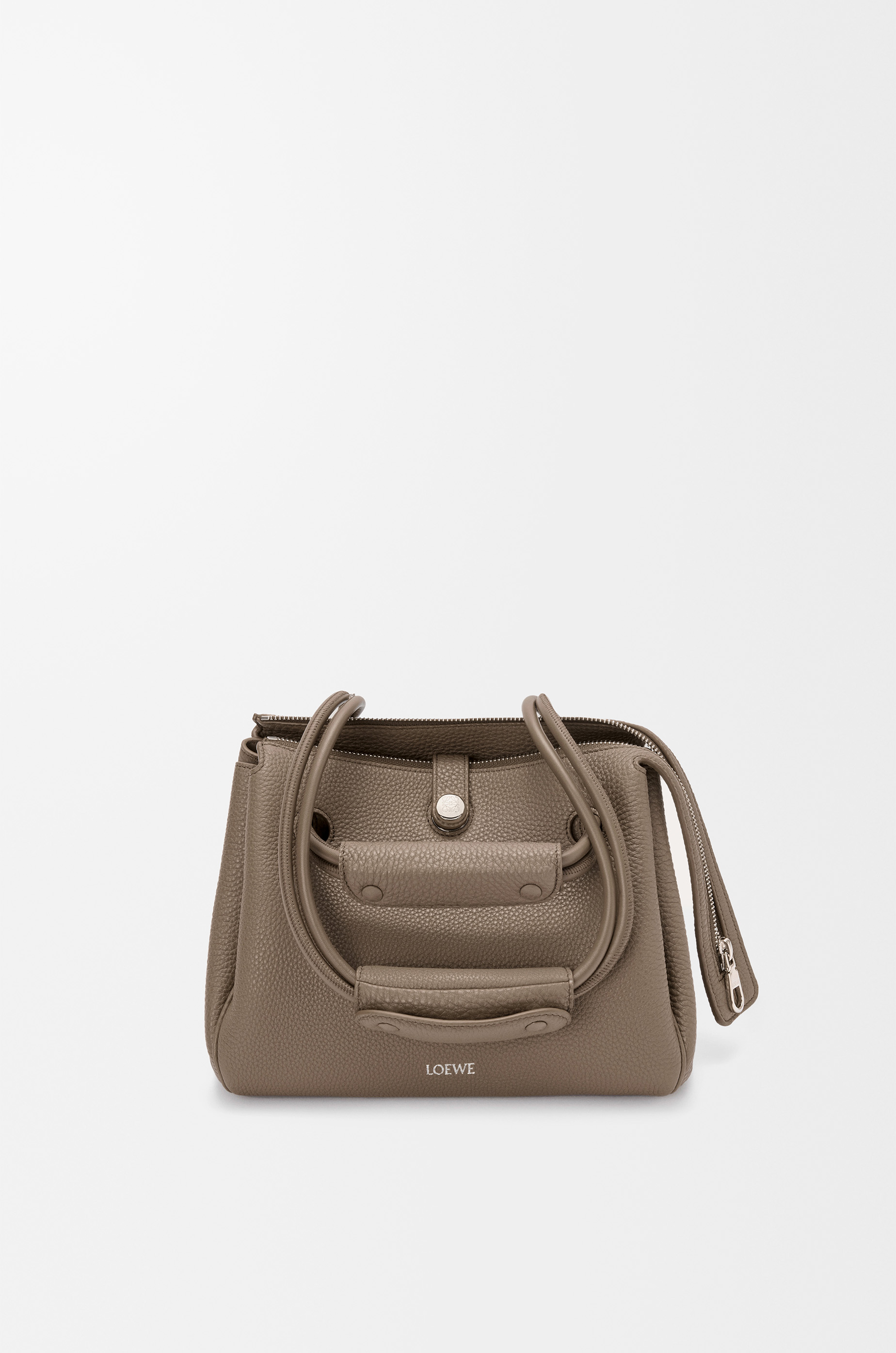 マドリードバッグ スモール（サプルグレインカーフ） ブラウン - LOEWE