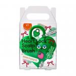 ハートロックスカルプブラシ グリーン(グリーン): コスメ