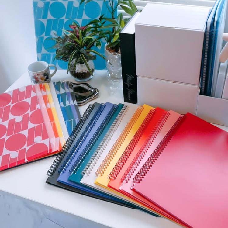 イトオシ ツインリング型ファイル A4 1ポケット レッド(レッド