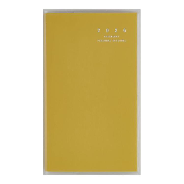 2026年3月始まり手帳 月間 B7 リベルインデックス5（665）ドルチェ