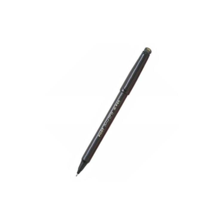 スーパープチ 細字0.4mm 水性サインペン ブラック(ブラック