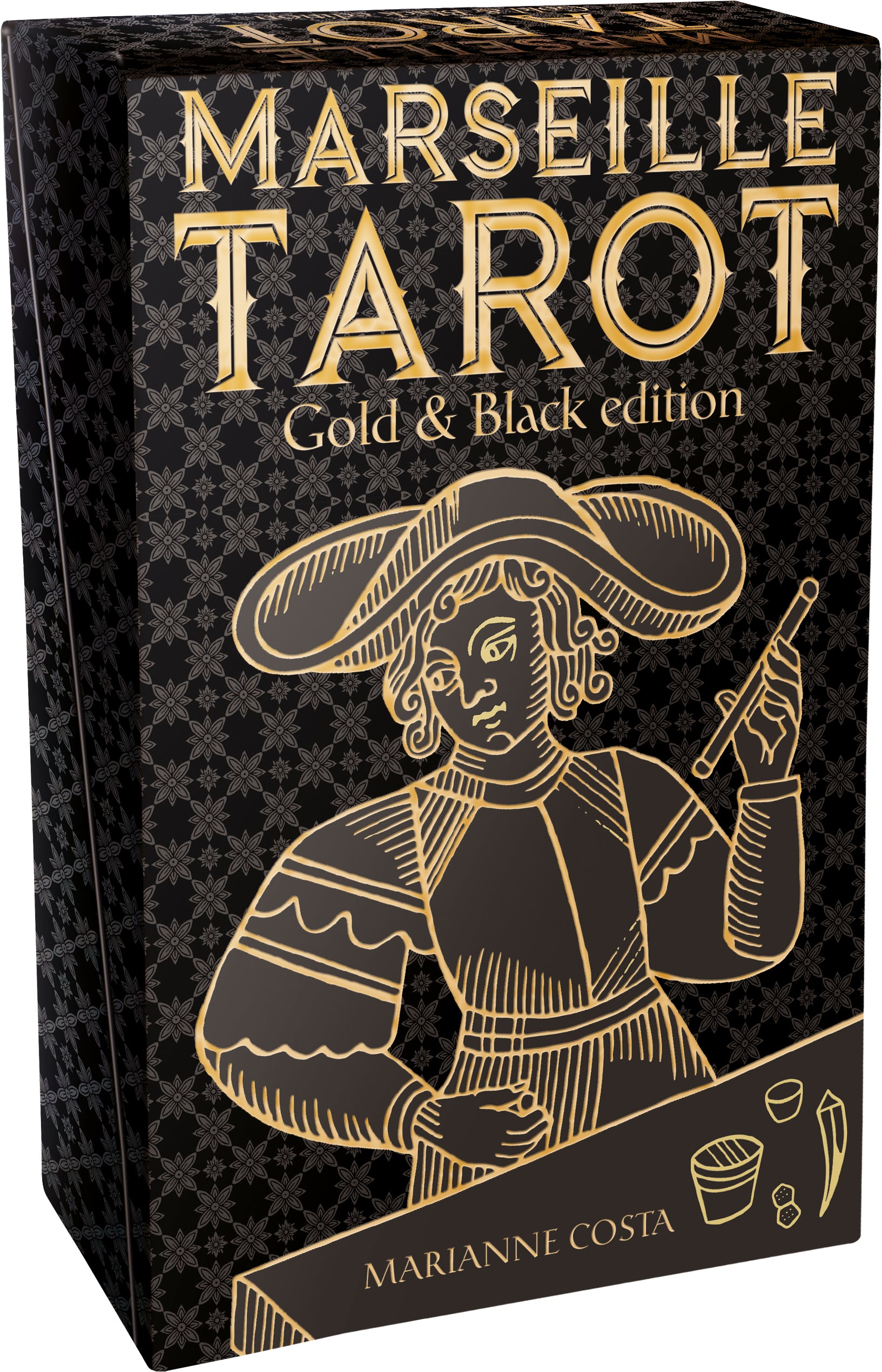Marseille Tarot Gold & Black Edition – Lo Scarabeo S.r.l.