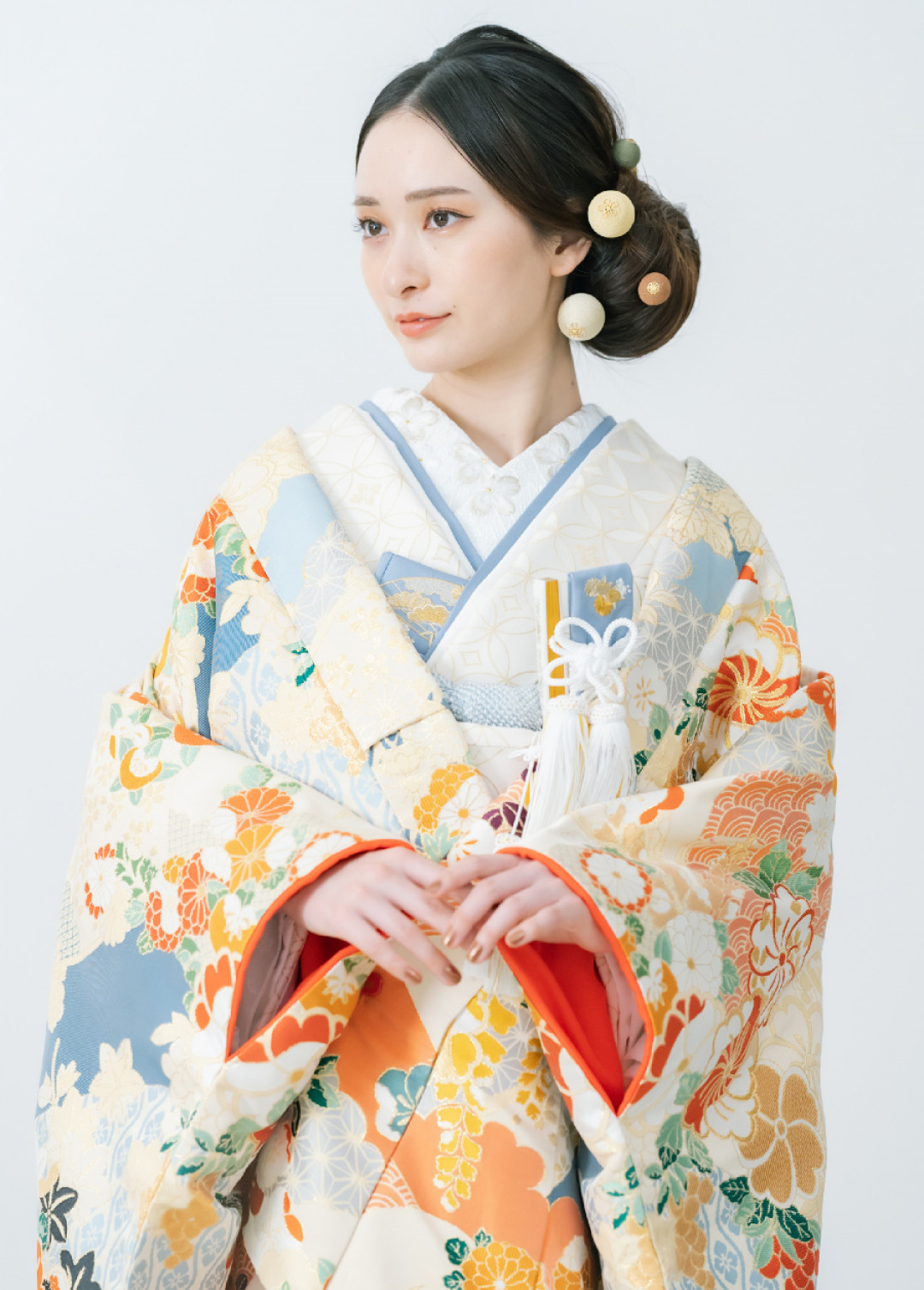 慶長花比べ・色打掛｜ラヴィファクトリー