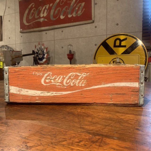 ○25 コカ・コーラケース 木製 アンティーク 収納 インテリア / 799