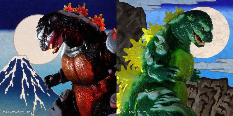 2次受注開始】ゴジラ対デストロイア「GVA-BC ゴジラ1995 Frog Tree