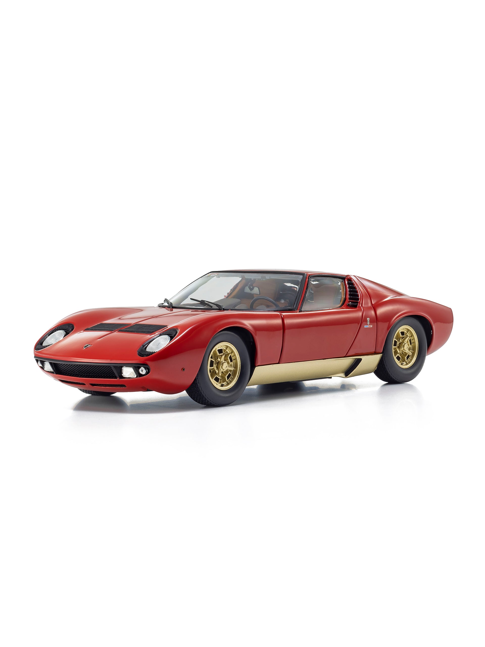Lamborghini Miura P 400 1/18 Red/Gold | Lamborghini Store