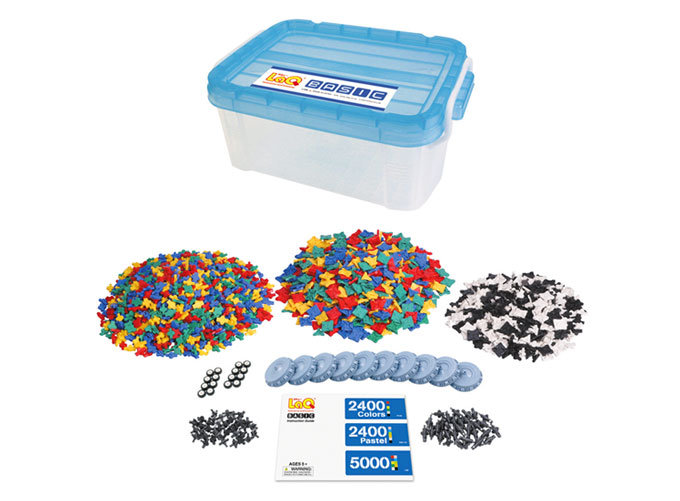 生産終了】LaQ ベーシック 2400 カラーズ | 商品情報 | LaQ （ラキュー