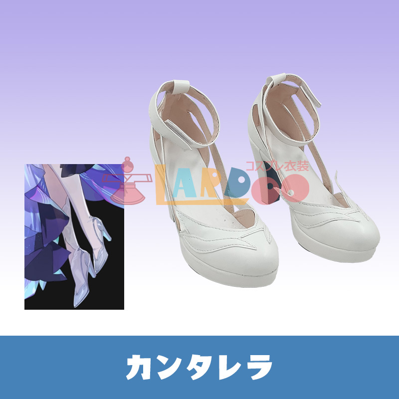 鳴潮 メイチョウ Wuthering Waves カンタレラ-Cantarella コスプレ靴