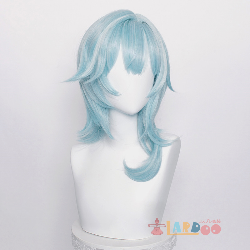 原神 Genshin げんしん エウルア-Eula コスプレウィッグ ネット付き