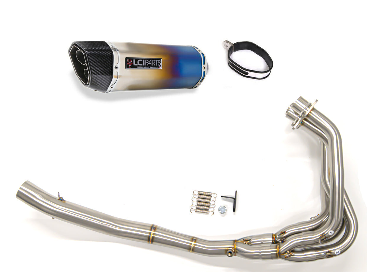 LeoVince ステンレス マフラー ブルーエンド Amazon | LeoVince