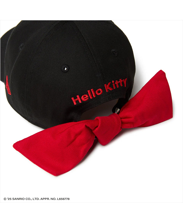 ニューエラ) NEWERA Women's 9TWENTY HELLO KITTY ハローキティ リボン