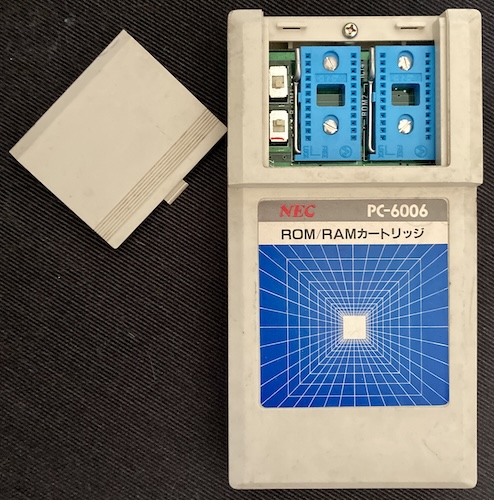 NEC PC-6001用 PC-6006 ROM/RAMカートリッジ NEC PC-6001用ROM⁄RAM