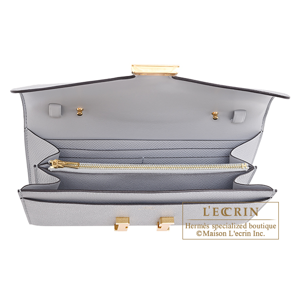 エルメス コンスタンスロング トゥーゴー 2ストラップ ブルーグラシエ