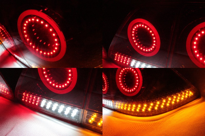 18系 クラウンアスリート フルLEDテール 最新立体アクリル加工 流れる