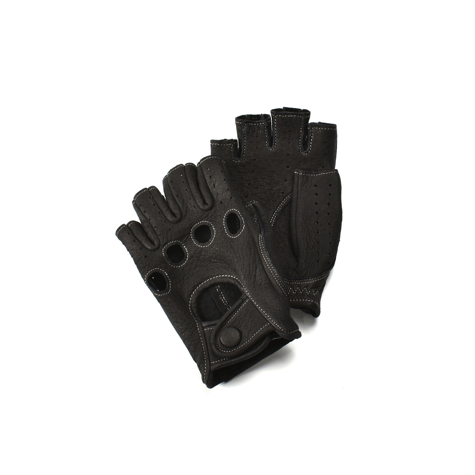 CACAZAN（カカザン）Driving Gloves / PCR-070 Black ｜ LE GARAGE