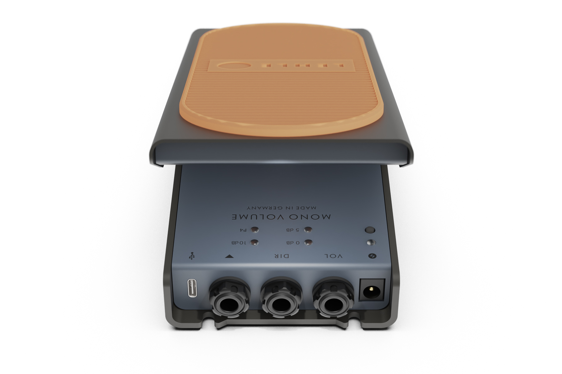 LEHLE MONO VOLUME S: 小型で摩耗のないボリュームペダル