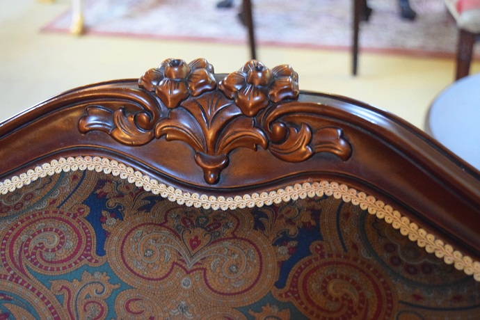 パレスアームチェア(ラルフローレンNY生地)｜インテリアギャラリーレノン