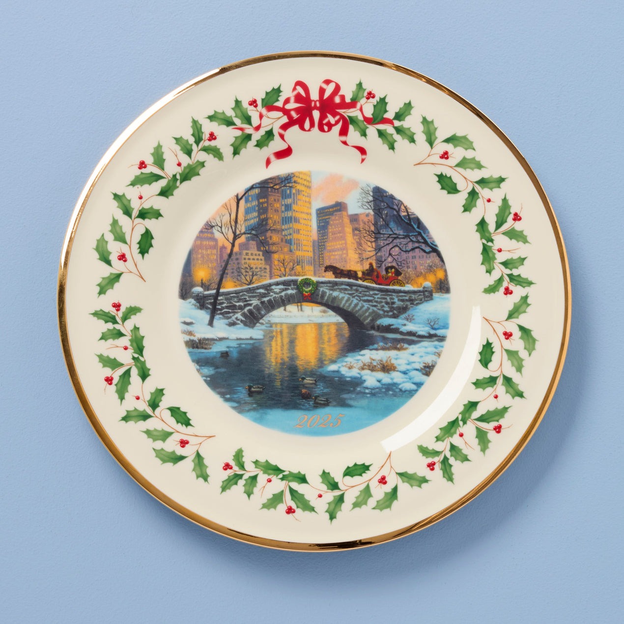 2025 Annual Holiday Plate Night Snow – Lenox Corporation