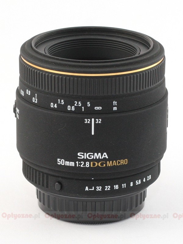 Sigma 50 mm f/2.8 EX DG Macro - LensTip.com