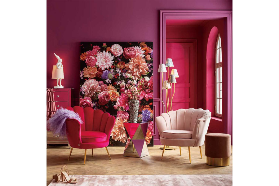 ラグジュアリートライアングルパール サイドテーブル - サイドテーブル