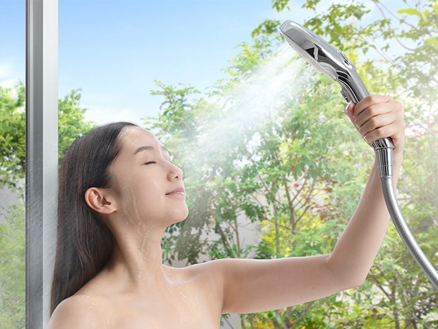 LIXIL | 水栓金具 | 多機能シャワーヘッド：エコアクアシャワーSPA